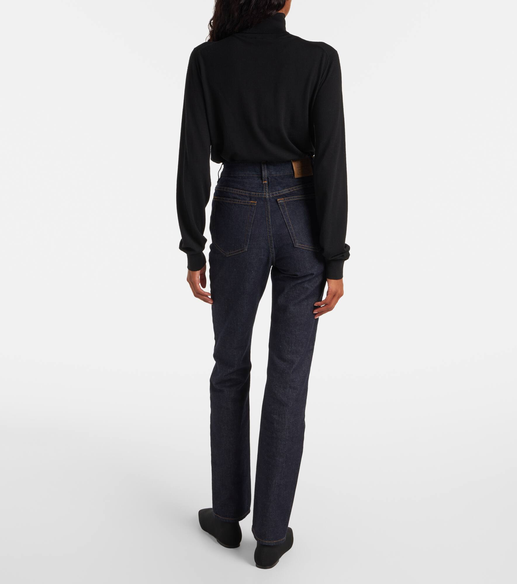 High-rise slim jeans - 3