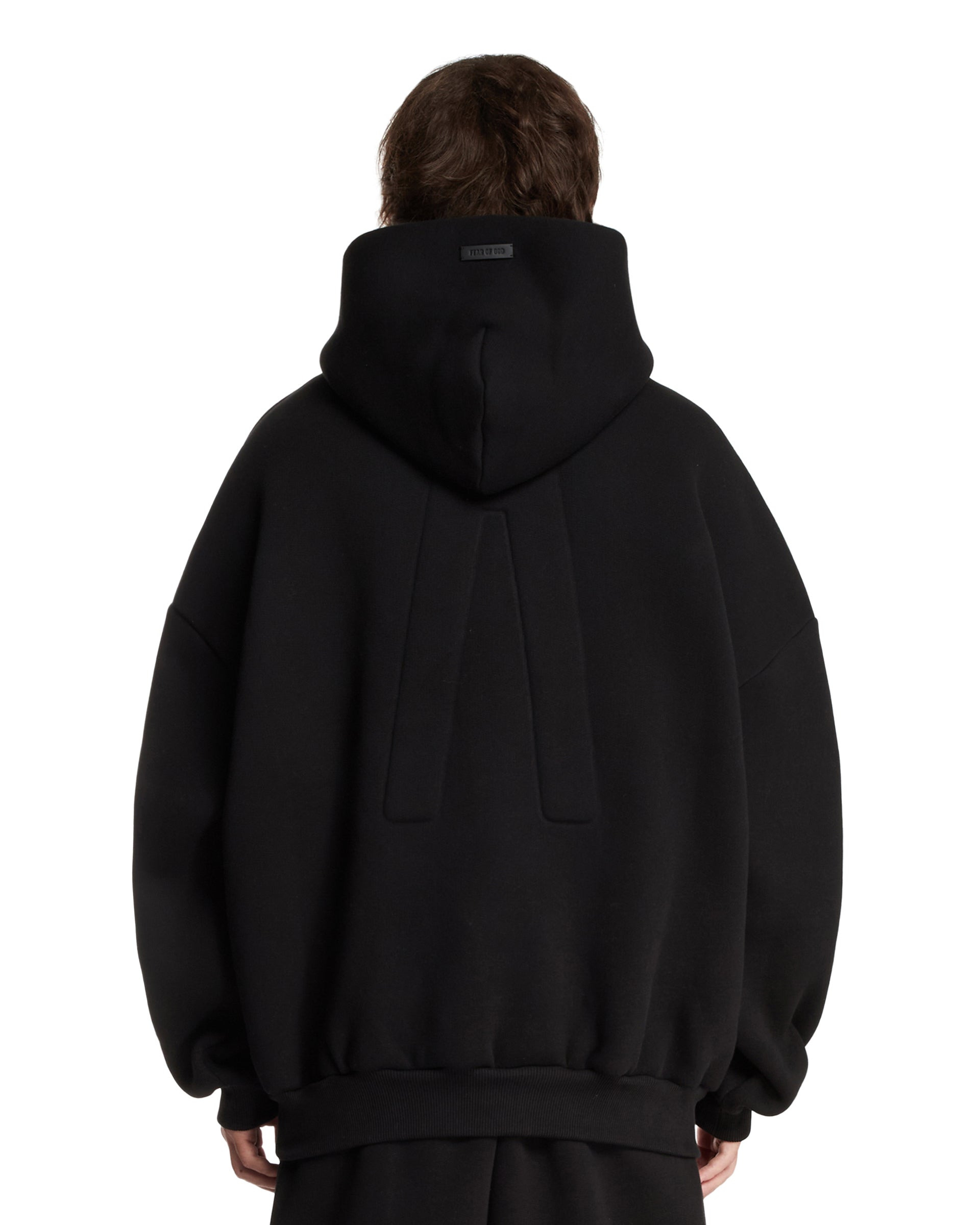 Black Half-Zip Hoodie - 3