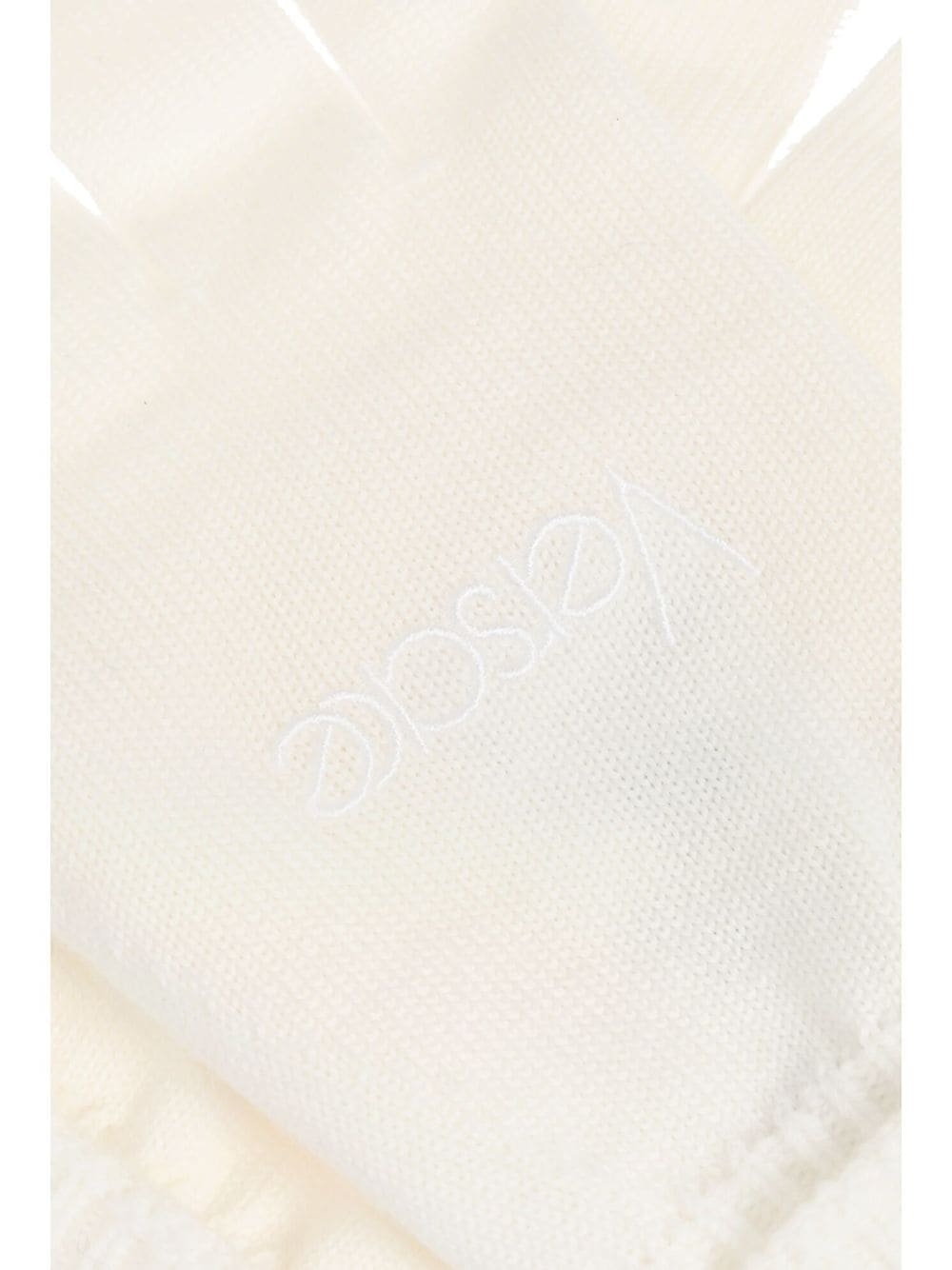 ribbed wool gloves - 5