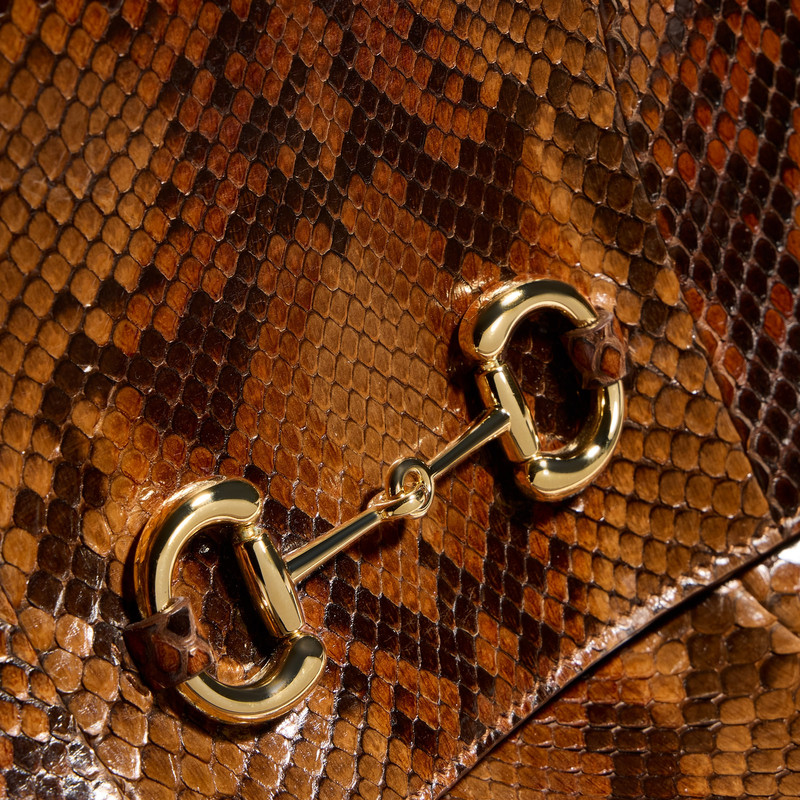 Paparazzo python medium top handle bag 6