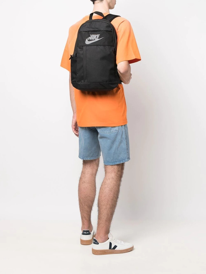 Nike logo-print netted backpack outlook