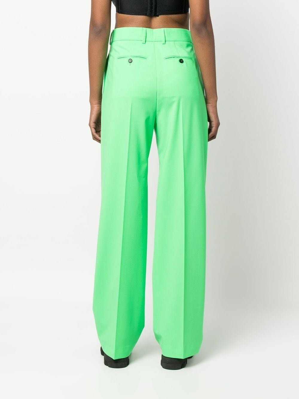 high-waist tailored trousers - 4