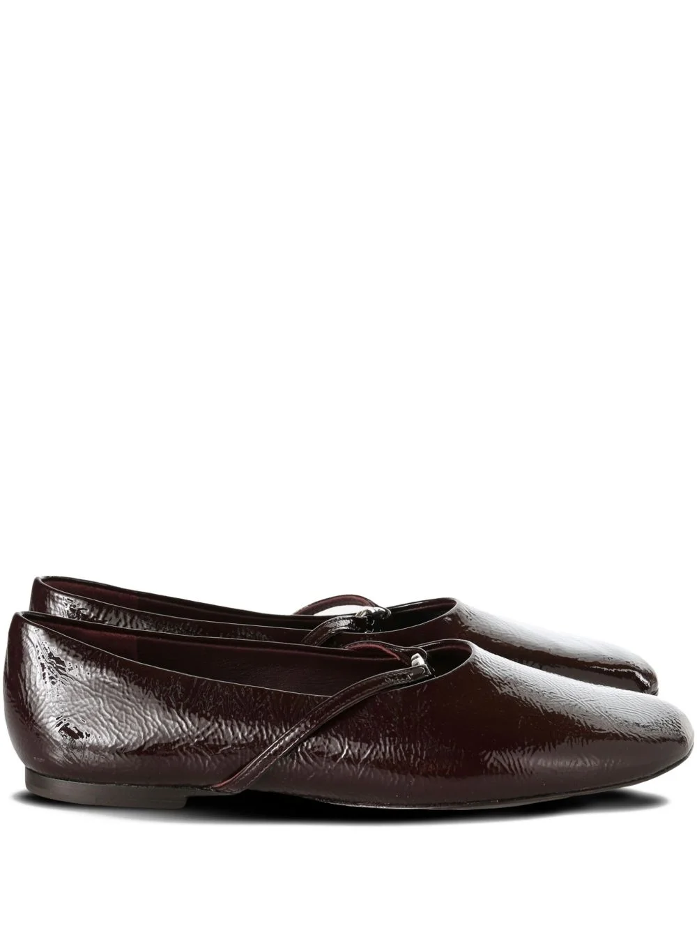 leather ballet flats - 1