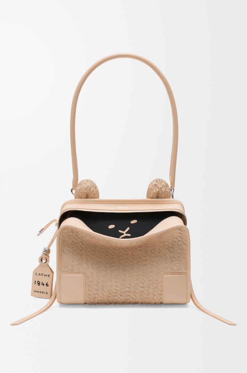 Medium Lion Fringed Cut Amazona 180 bag in nappa lambskin 10