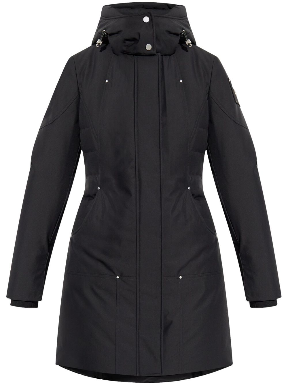 logo-engraved coat - 1