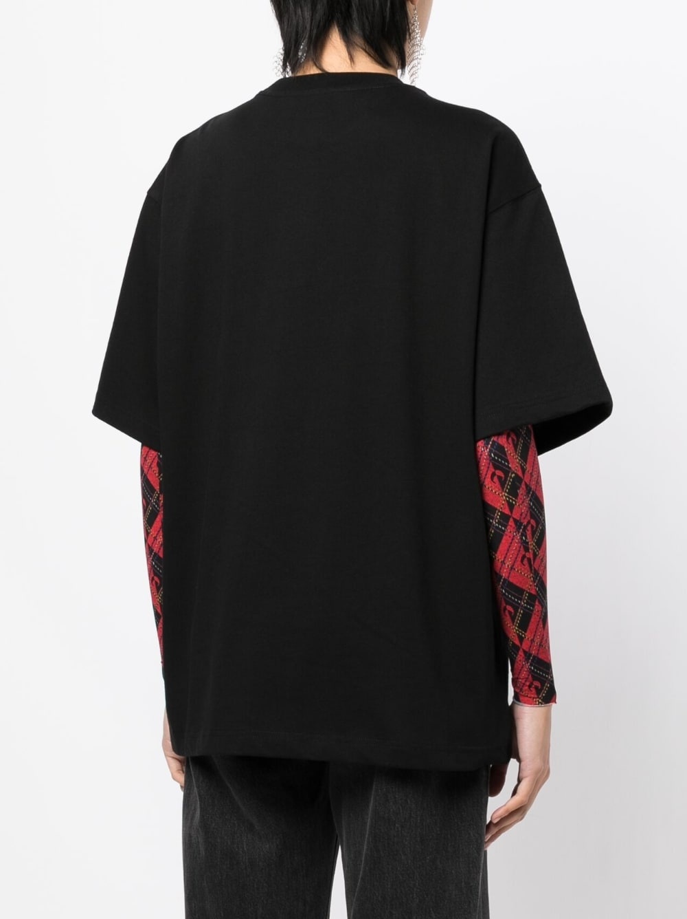 logo-print cotton T-shirt - 4