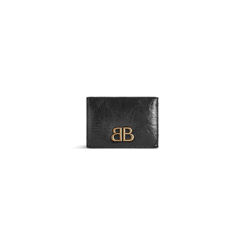 Women's Monaco Mini Wallet  in Black 1