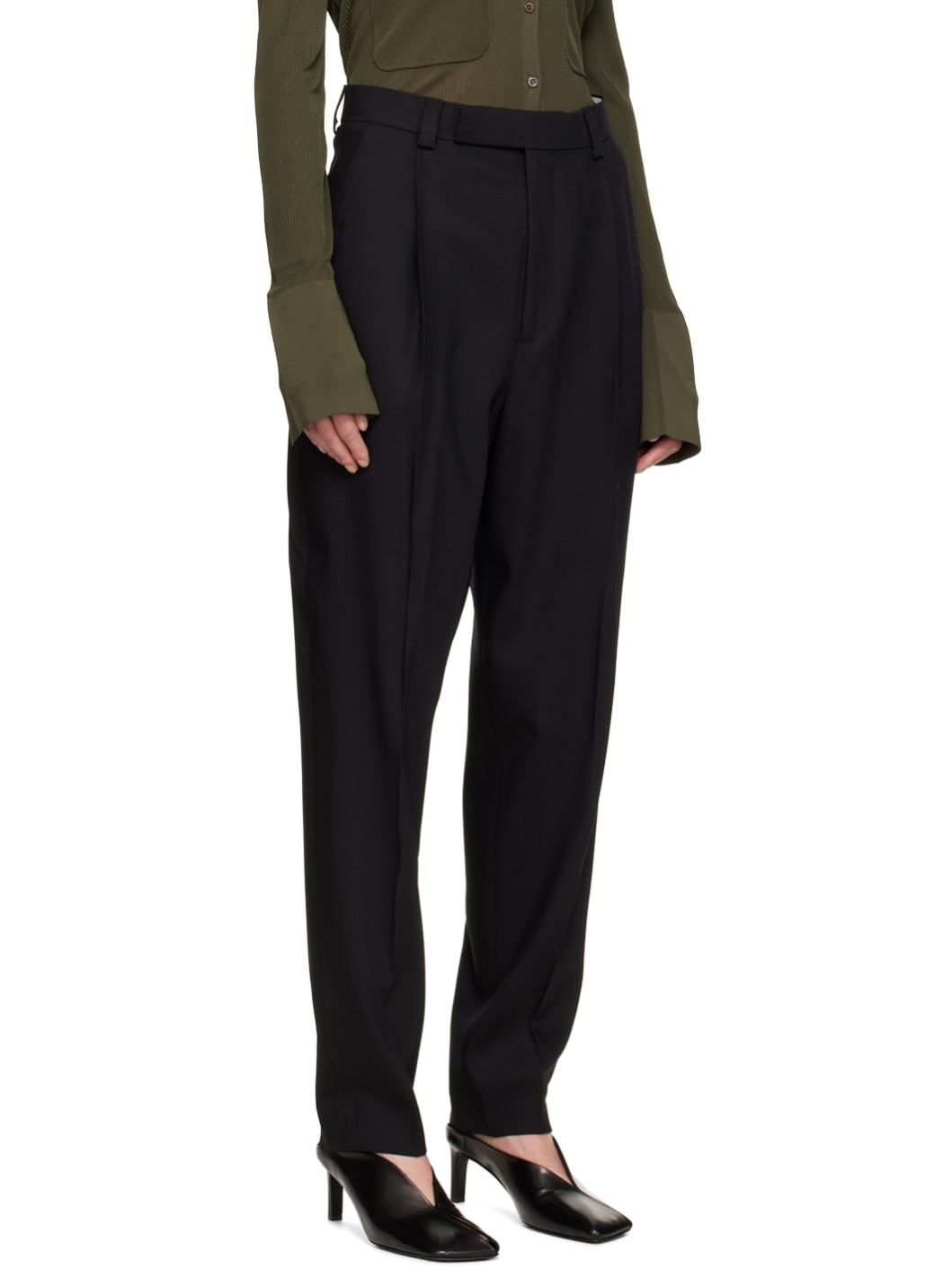 SSENSE Exclusive Black Trousers - 2