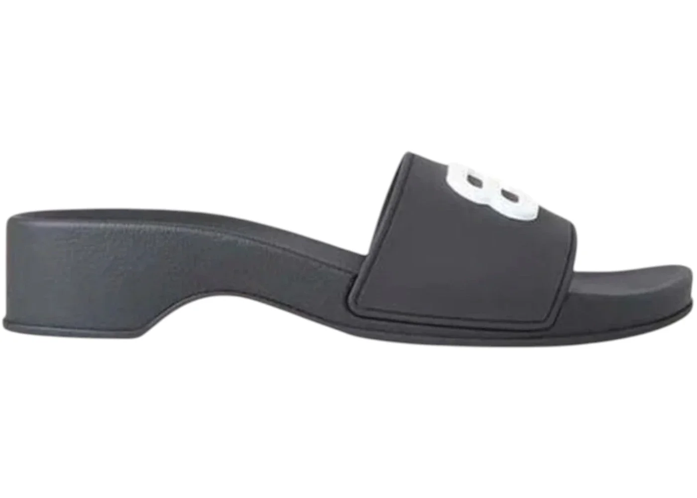 Balenciaga Pool BB Wedge Sandal Black White (Women's) - 1