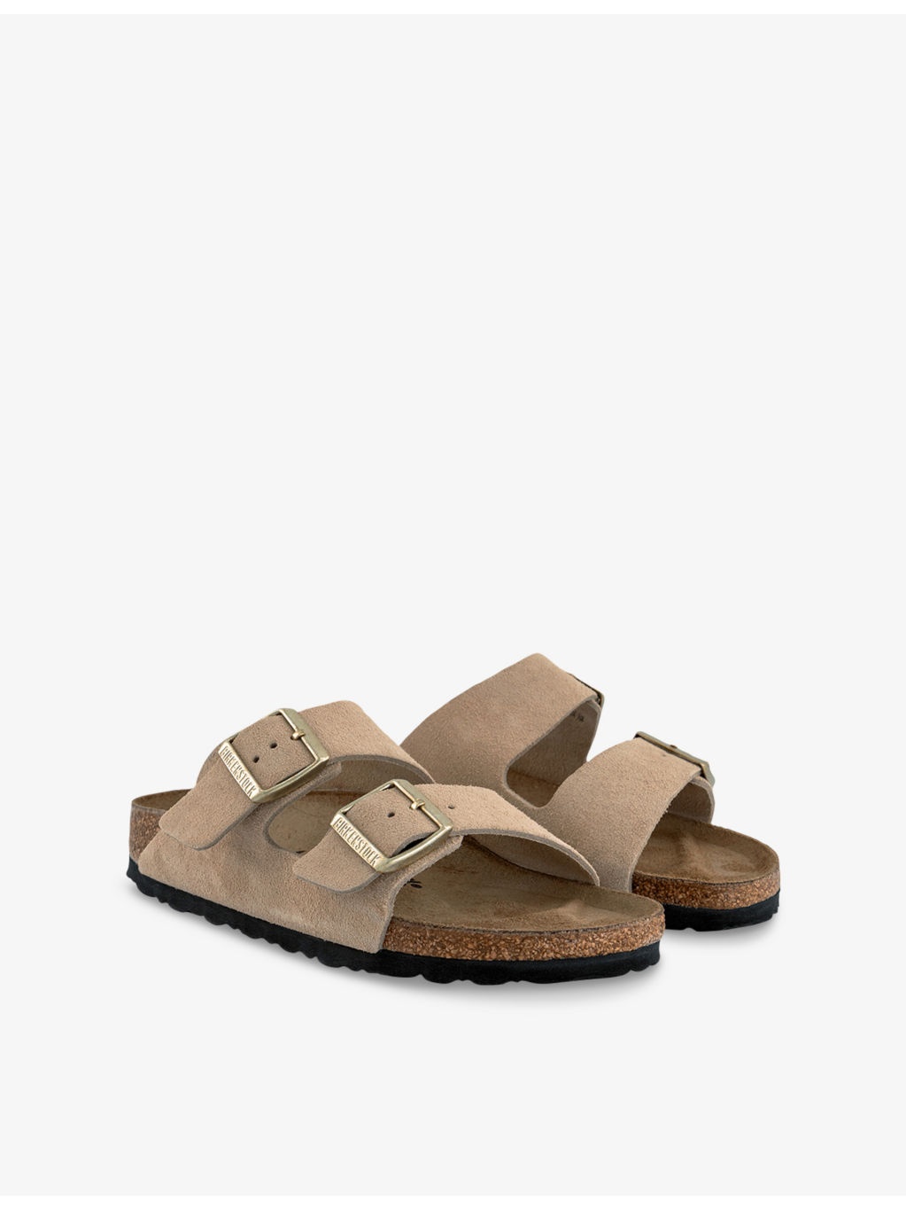 Arizona Double-Strap Leather Sandals - 3
