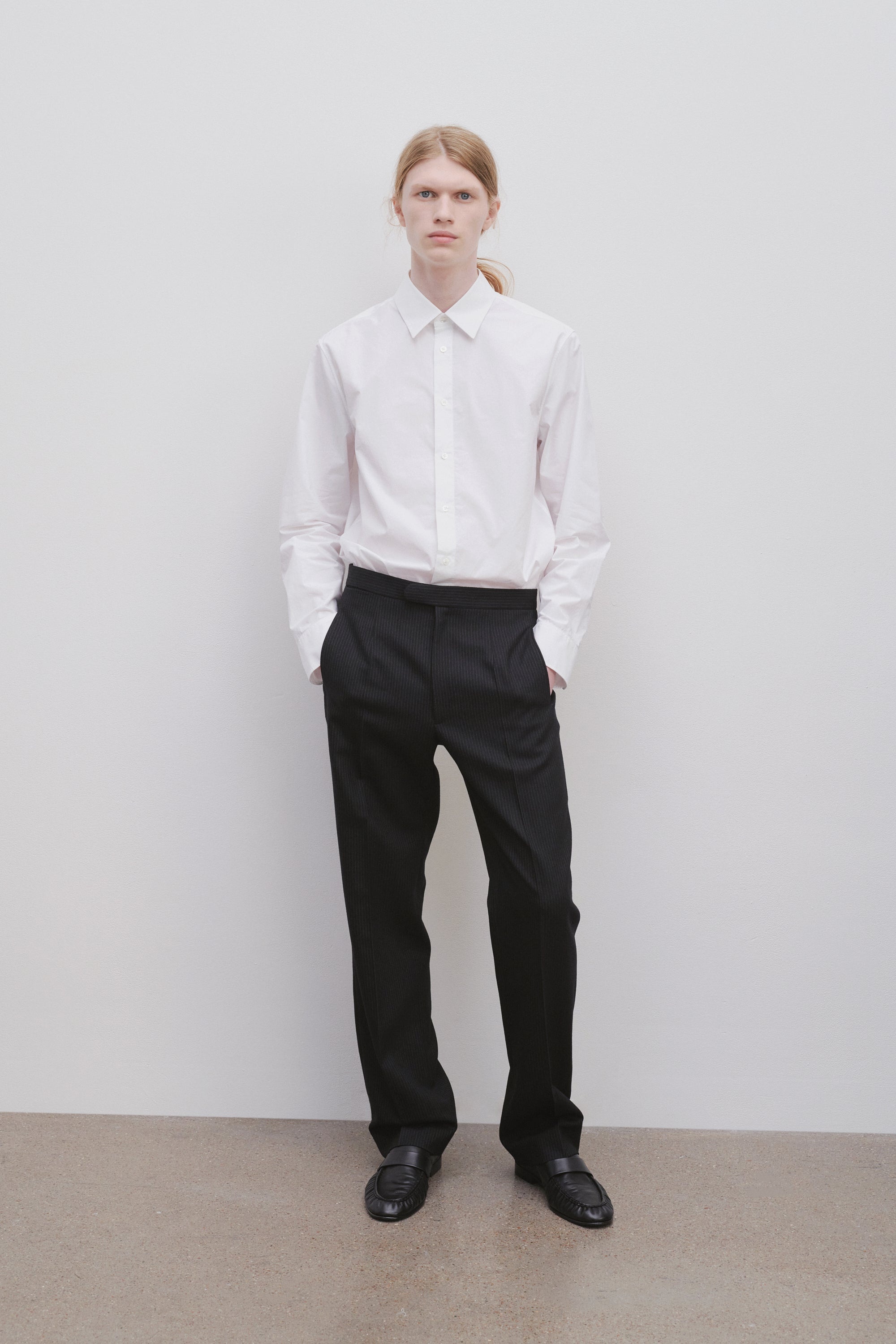 Baird Pant in Virgin Wool - 3