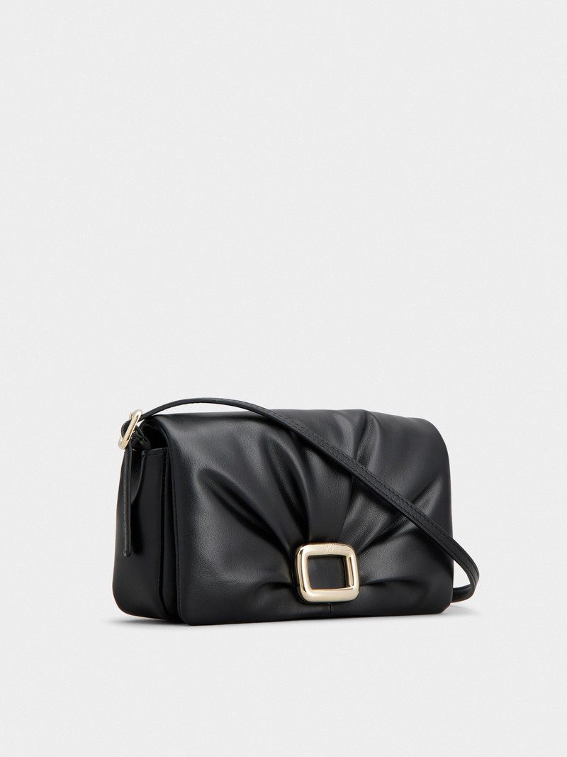 Viv' Choc Phone Holder in Leather 2