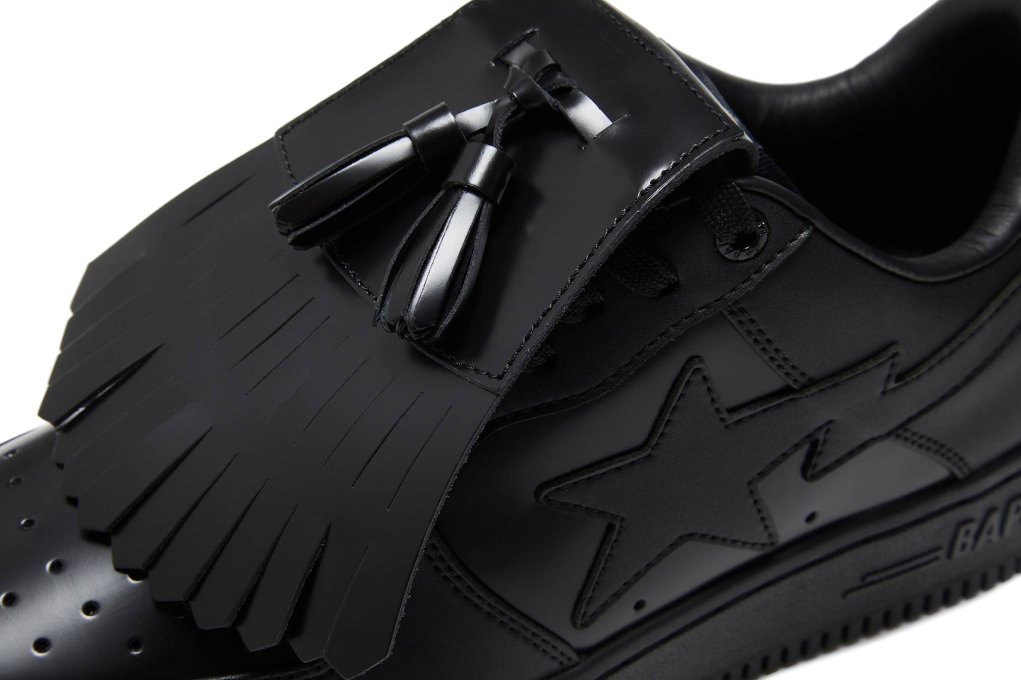 GOAT x Bapesta M1 Removable Tassel 'Black' - 11