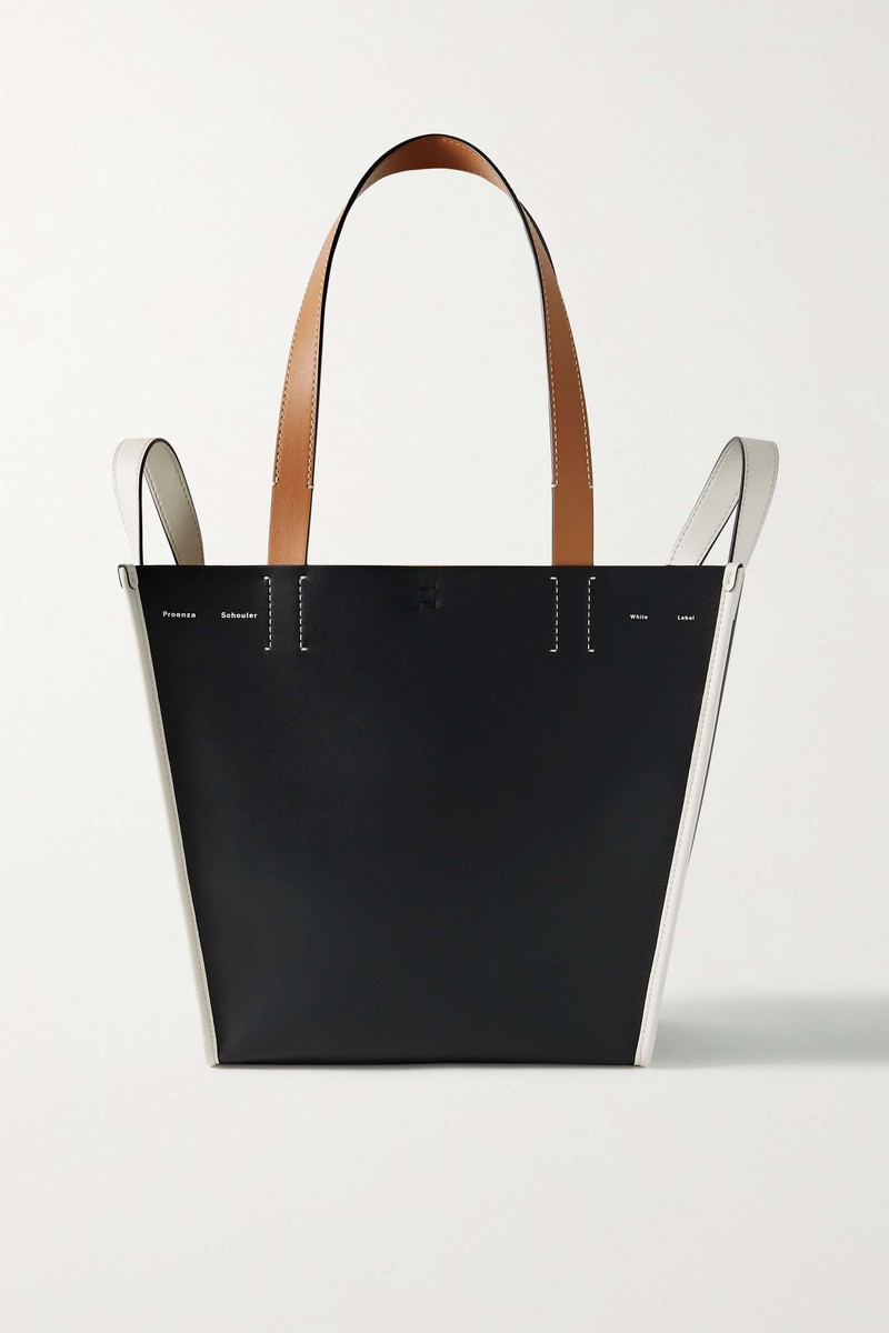 Mercer extra large color-block leather tote 1