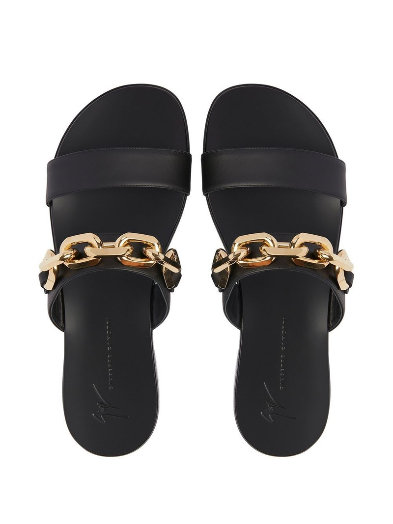 Aubert chain sandals 4