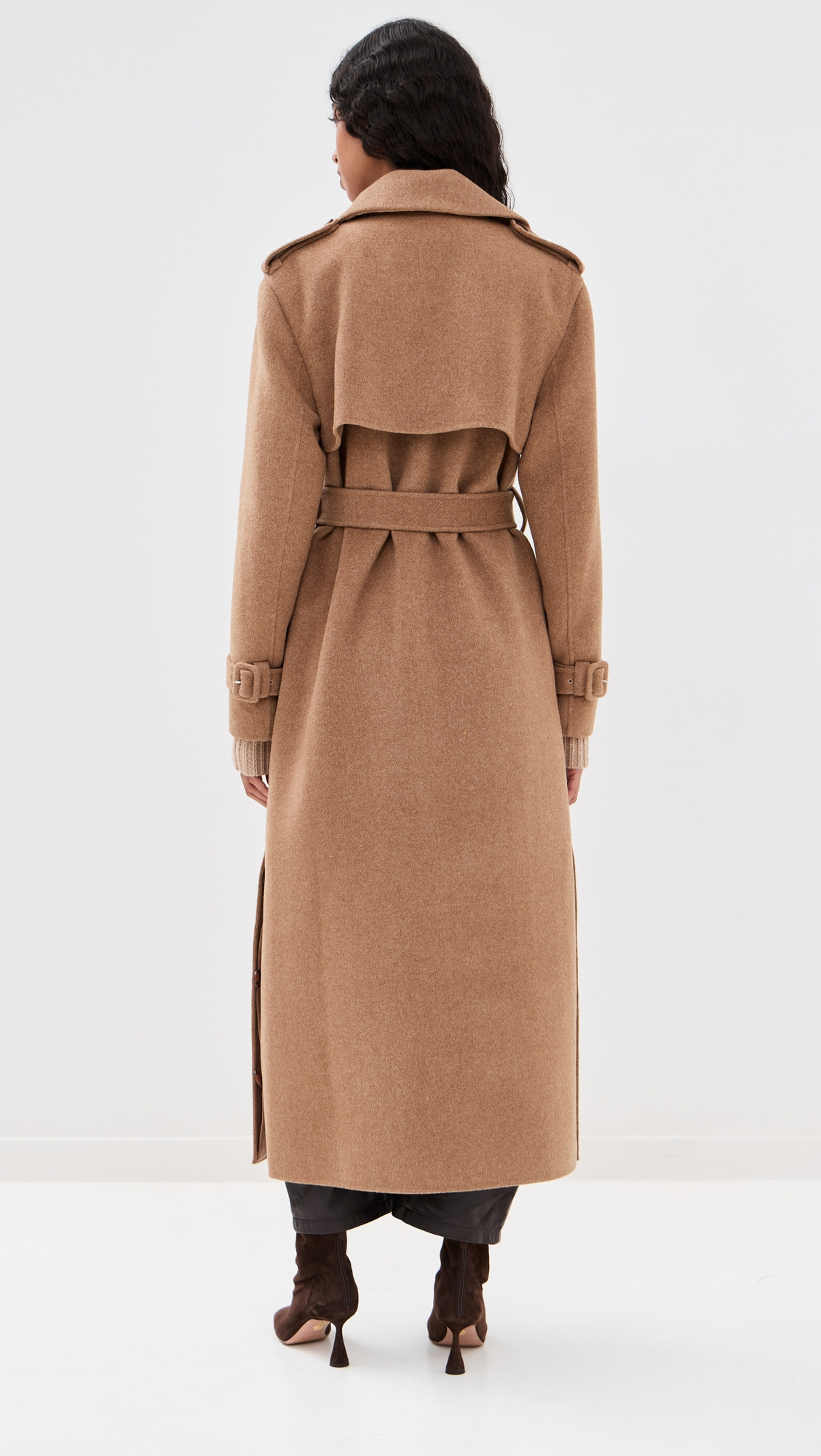 Rumi Belted Long Coat - 2