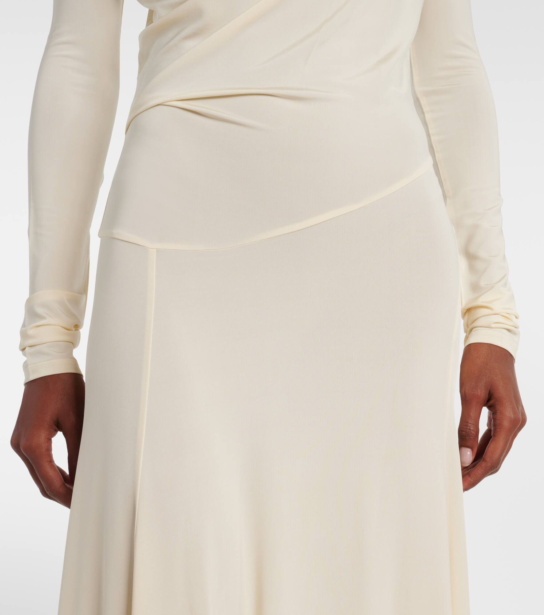 Vevina jersey maxi dress - 5