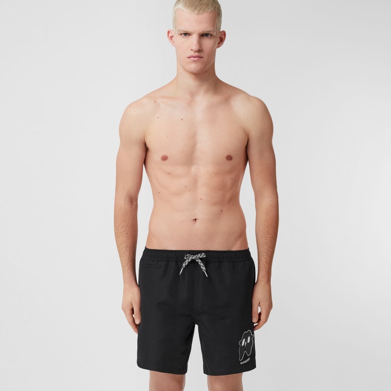 Monster Graphic Drawcord Swim Shorts - 2