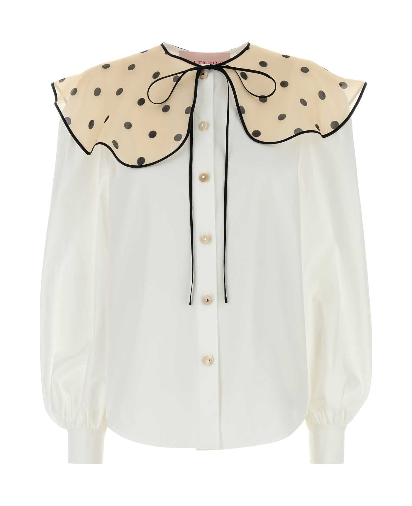 White Poplin Shirt - 1