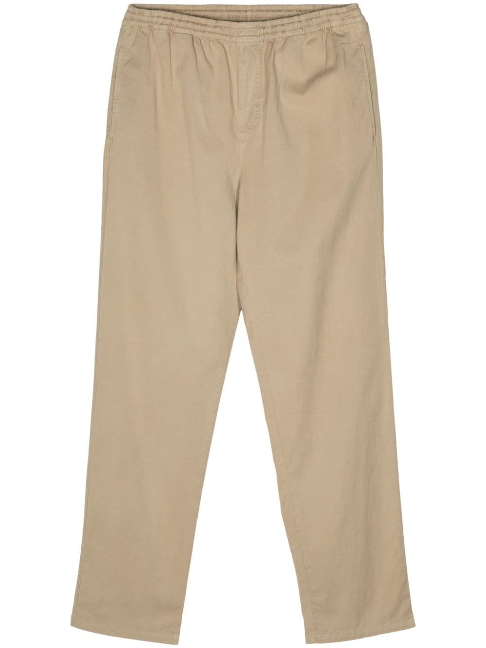 elasticated-waistband trousers - 1