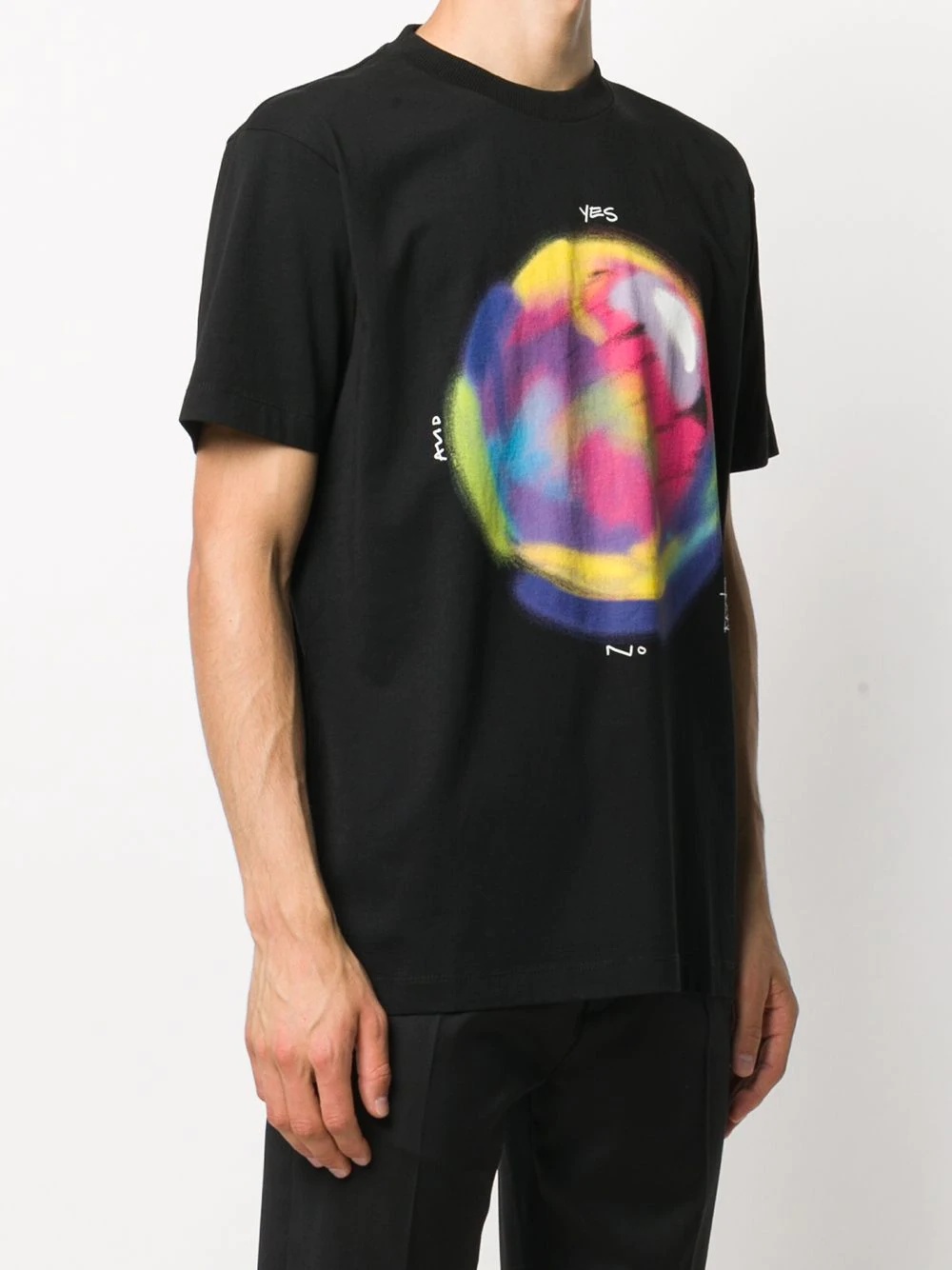 graphic print T-shirt - 3