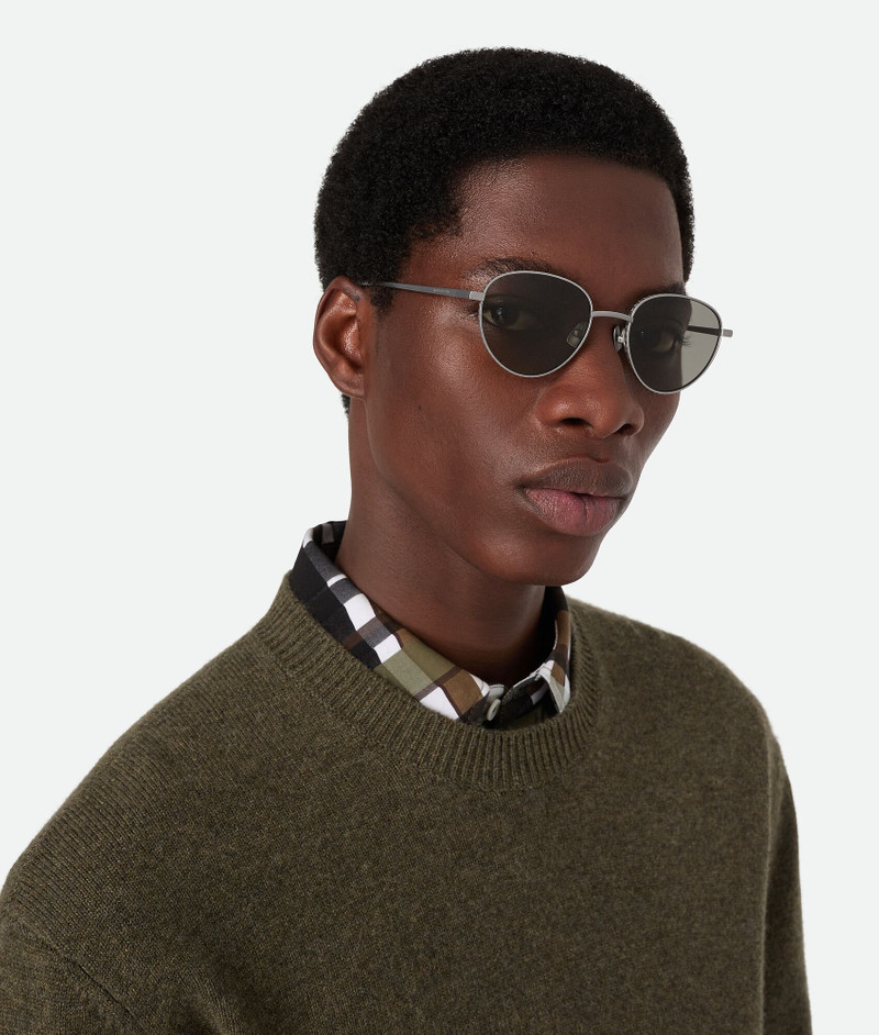 Bottega Veneta Intrecciato Panthos Sunglasses outlook