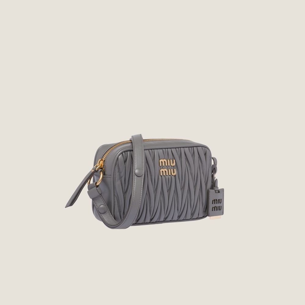 Matelassé nappa leather shoulder bag - 3