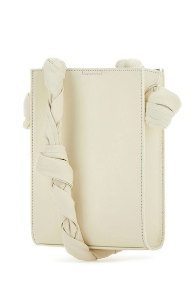 Jil Sander Ivory leather Tangle shoulder bag outlook