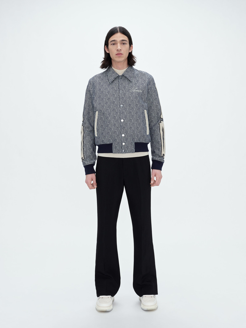 AMIRI JACQUARD BONES BOMBER 1