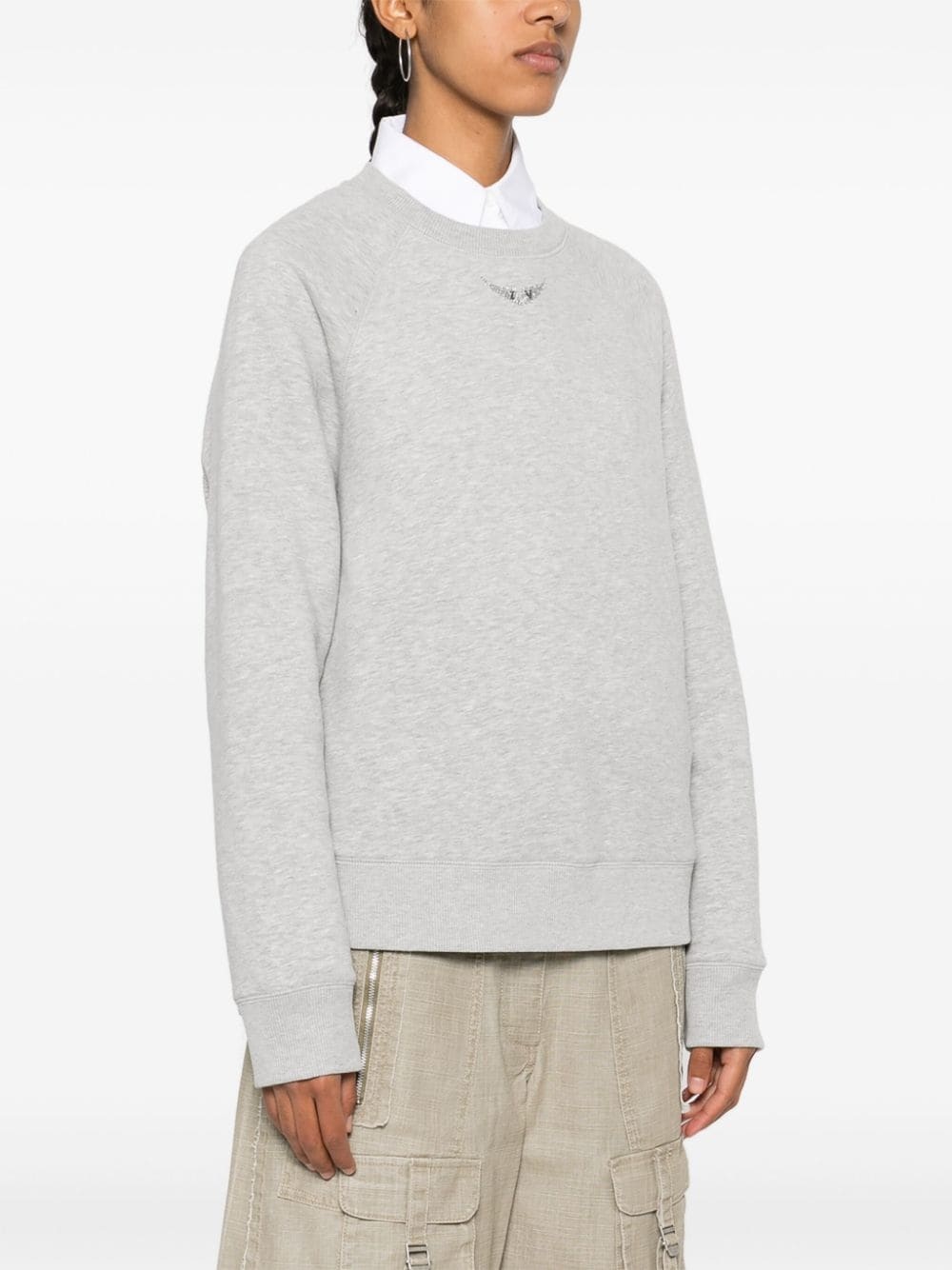 Upper mÃ©lange sweatshirt - 3
