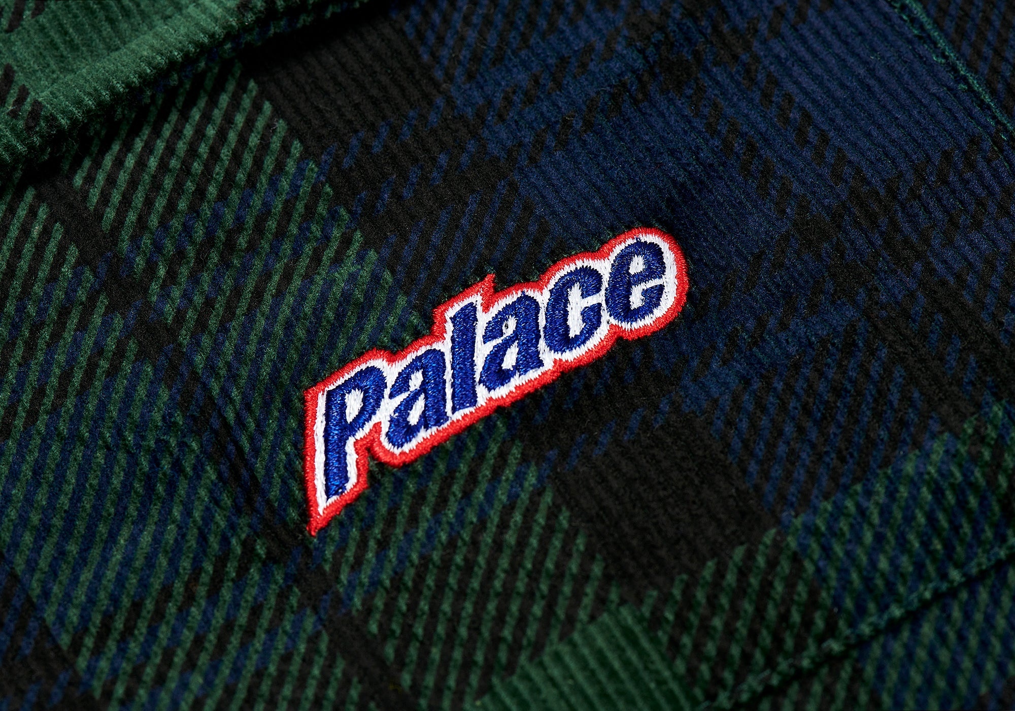 DROP SHOULDER CORD SHIRT TARTAN - 3