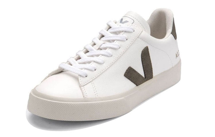 VEJA Campo Chromefree Lace-Up Sneakers 'White Khaki' CP052347 - 2