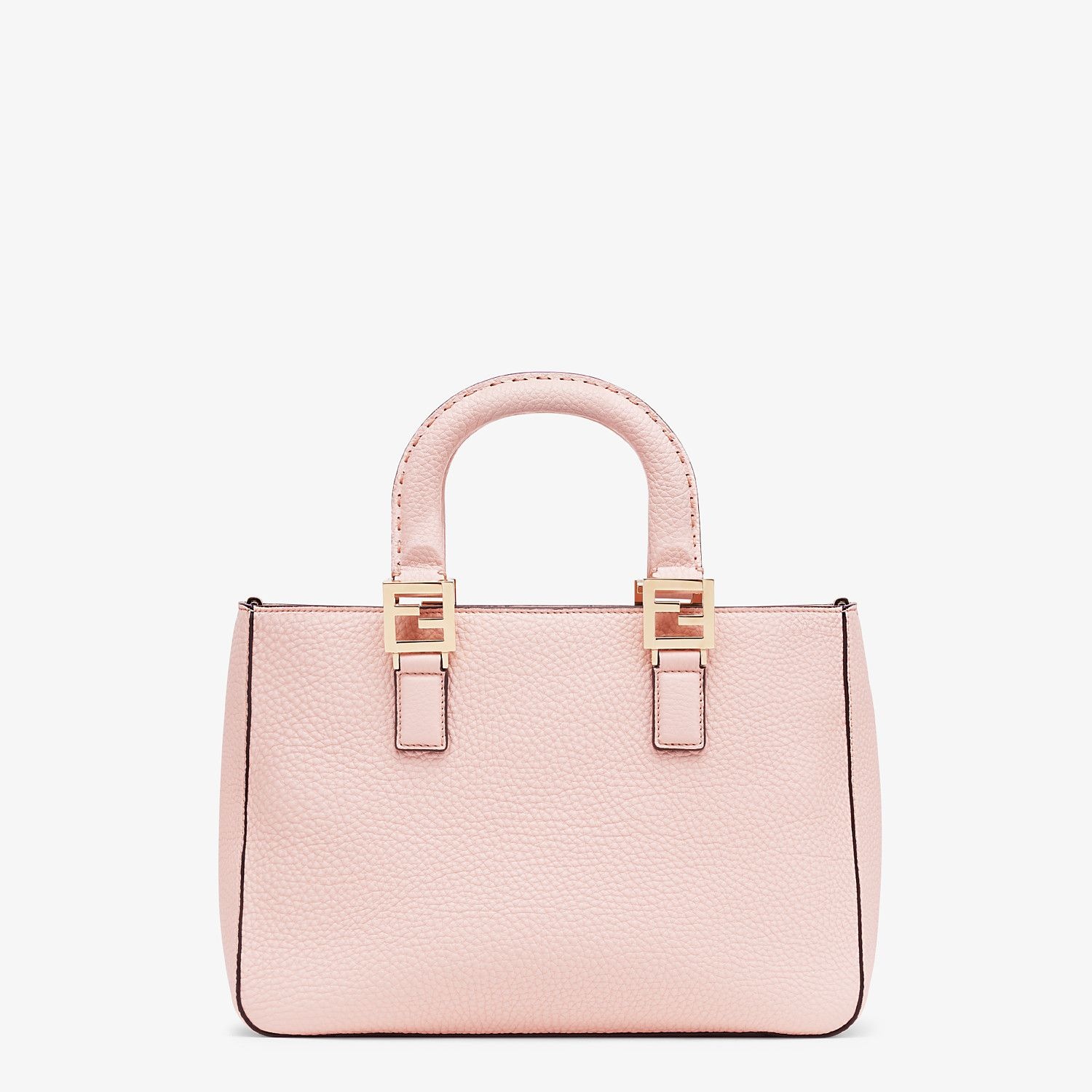 Pink leather bag - 4