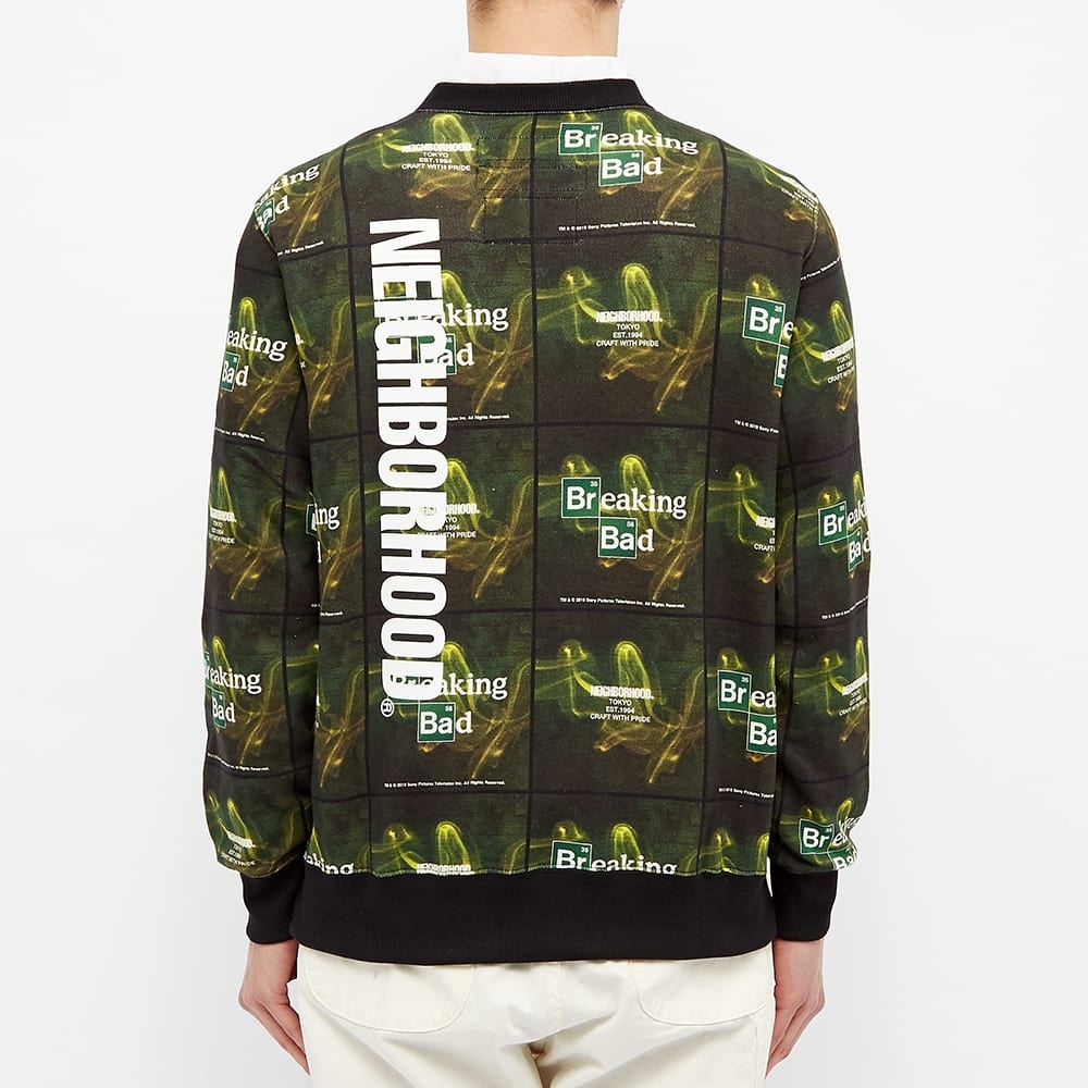 Neighborhood x Breaking Bad Logo Crew Sweat - 5