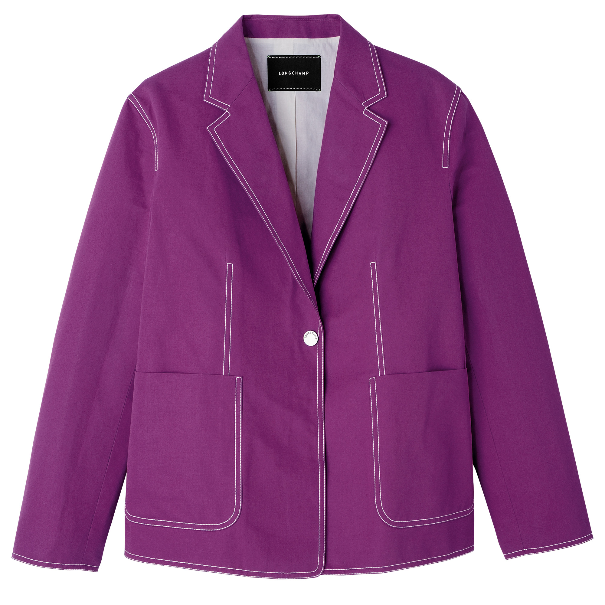 Jacket Violet - Gabardine - 1