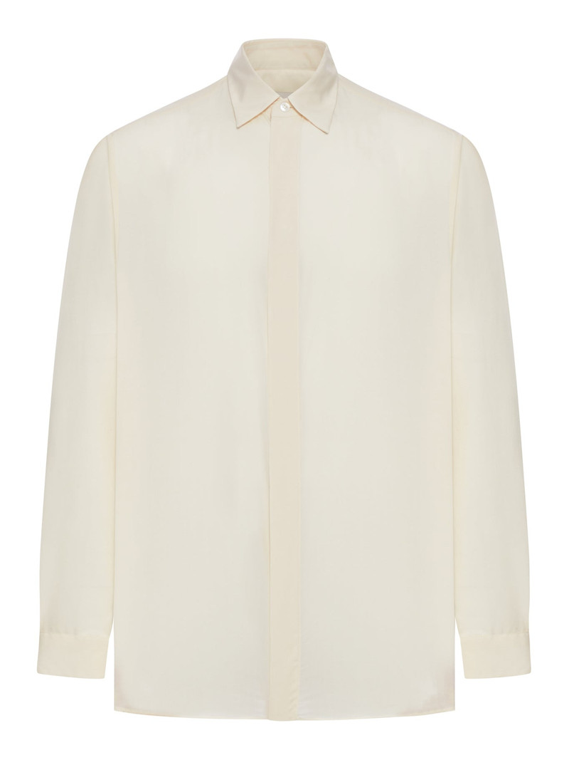 LARDINI LINEN AND NATURAL FIBER SHIRT outlook