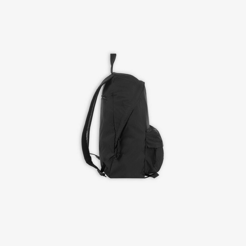 Men's Expandable Backpack in Black/white 3