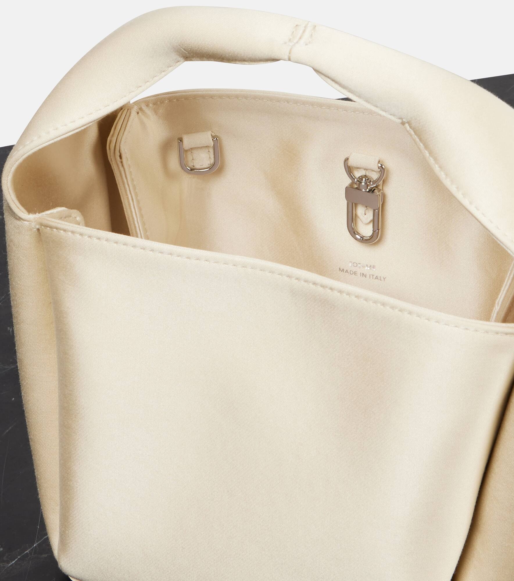 Petite satin bucket bag - 3