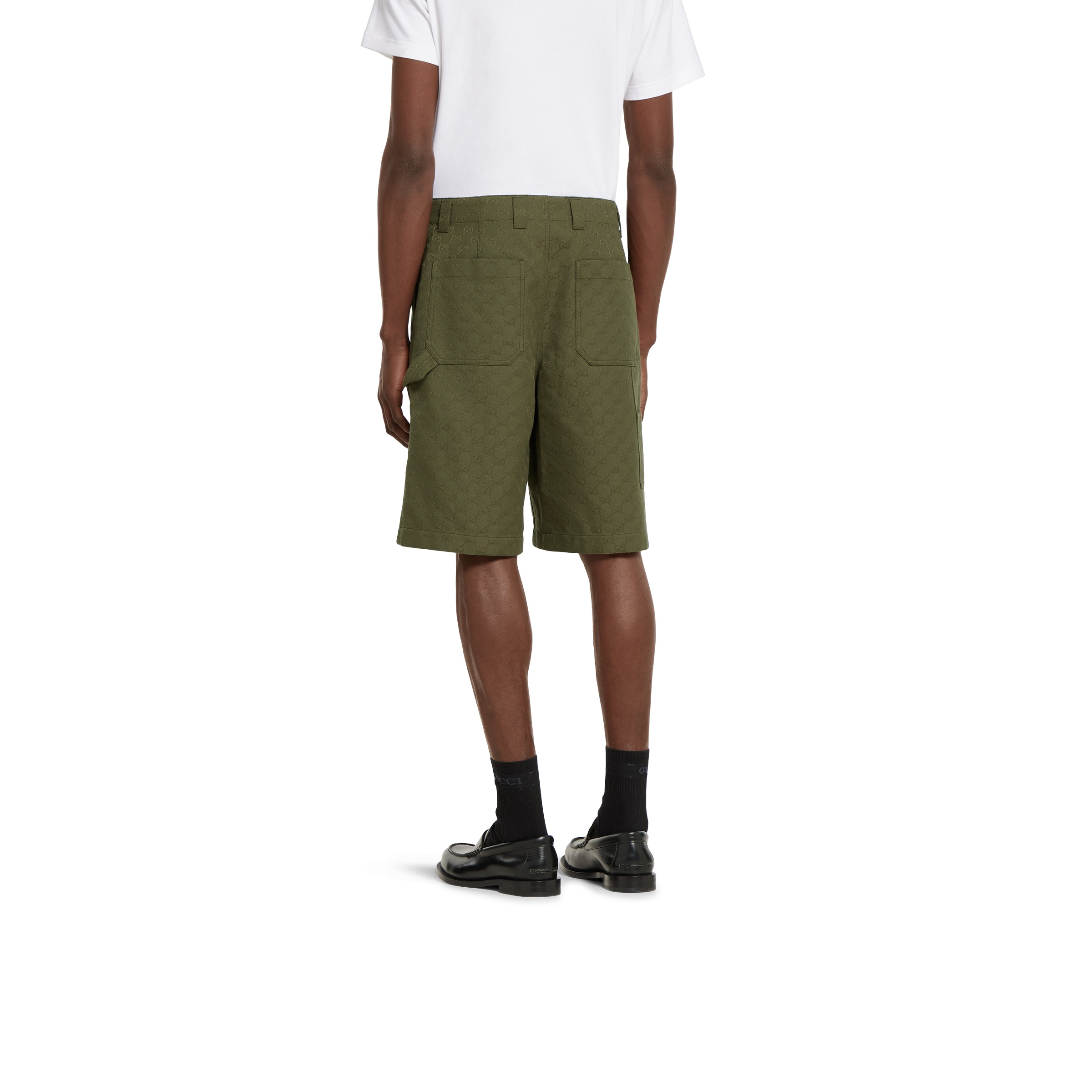 GG canvas shorts - 4