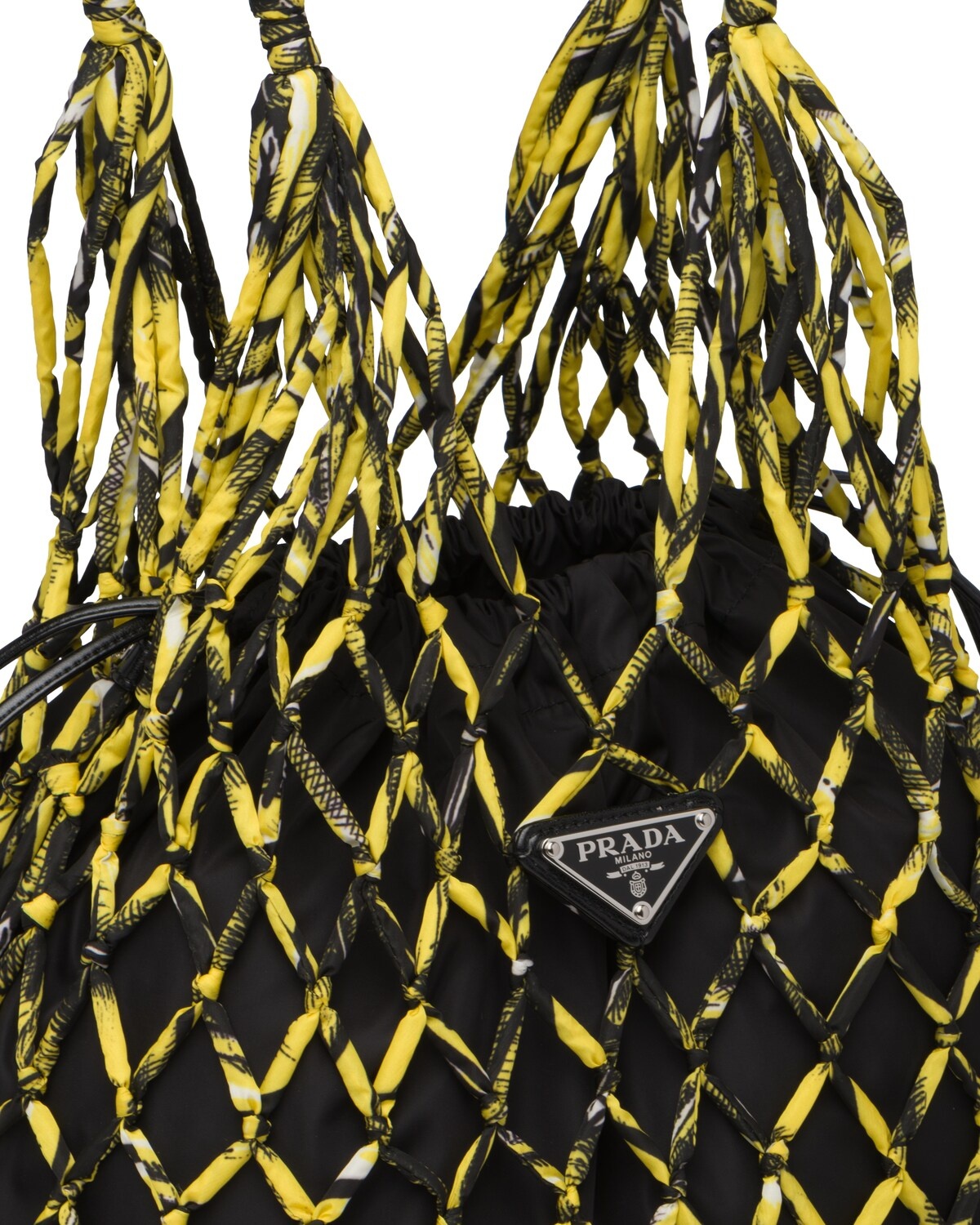 Large printed nylon mesh bag - 6