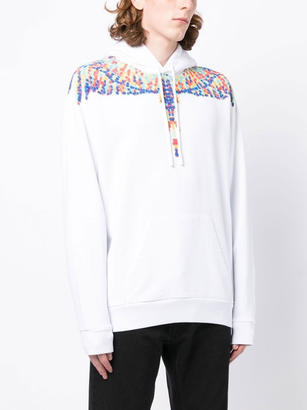 cotton drawstring hoodie - 3