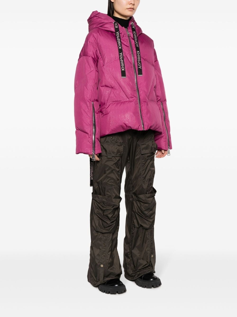 Iconic Glitter puffer jacket - 3