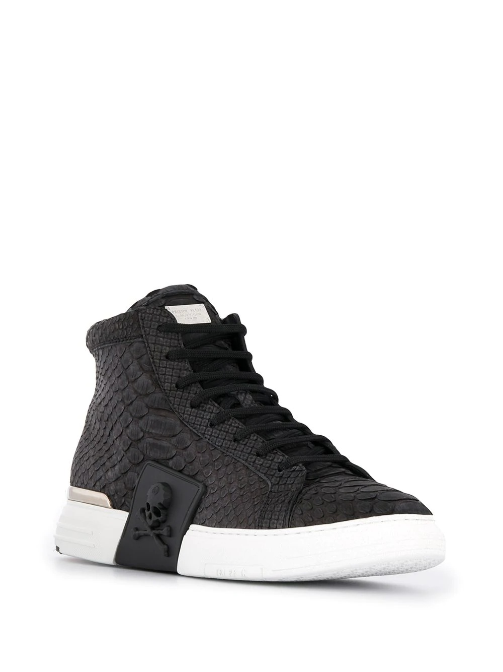 hi-top luxury sneakers - 2