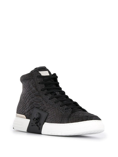 PHILIPP PLEIN hi-top luxury sneakers outlook