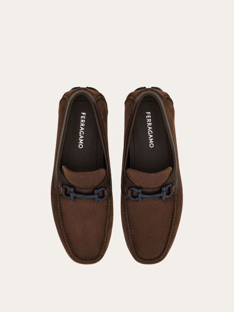 FERRAGAMO Driver with Gancini ornament outlook