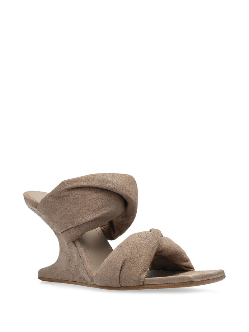 Rick Owens 105mm Cantilever mules outlook