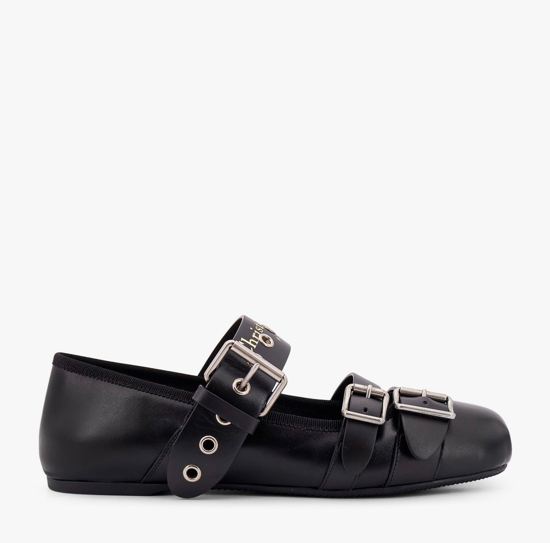 CHRISTIAN DIOR DIOR PUNK BALLET FLATS - 1