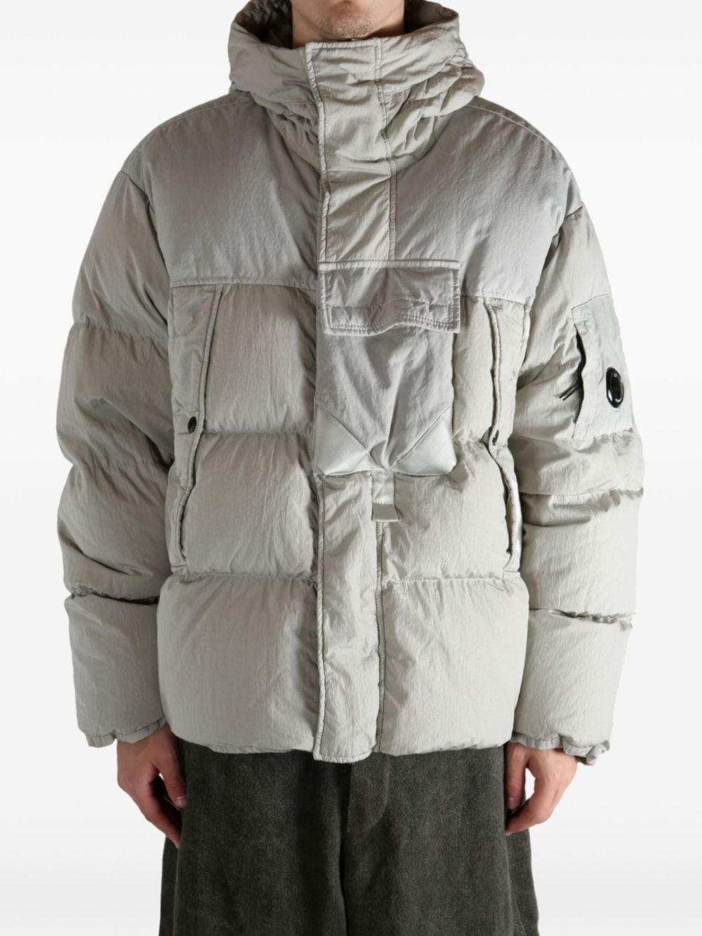 hooded puffer jacket - 2