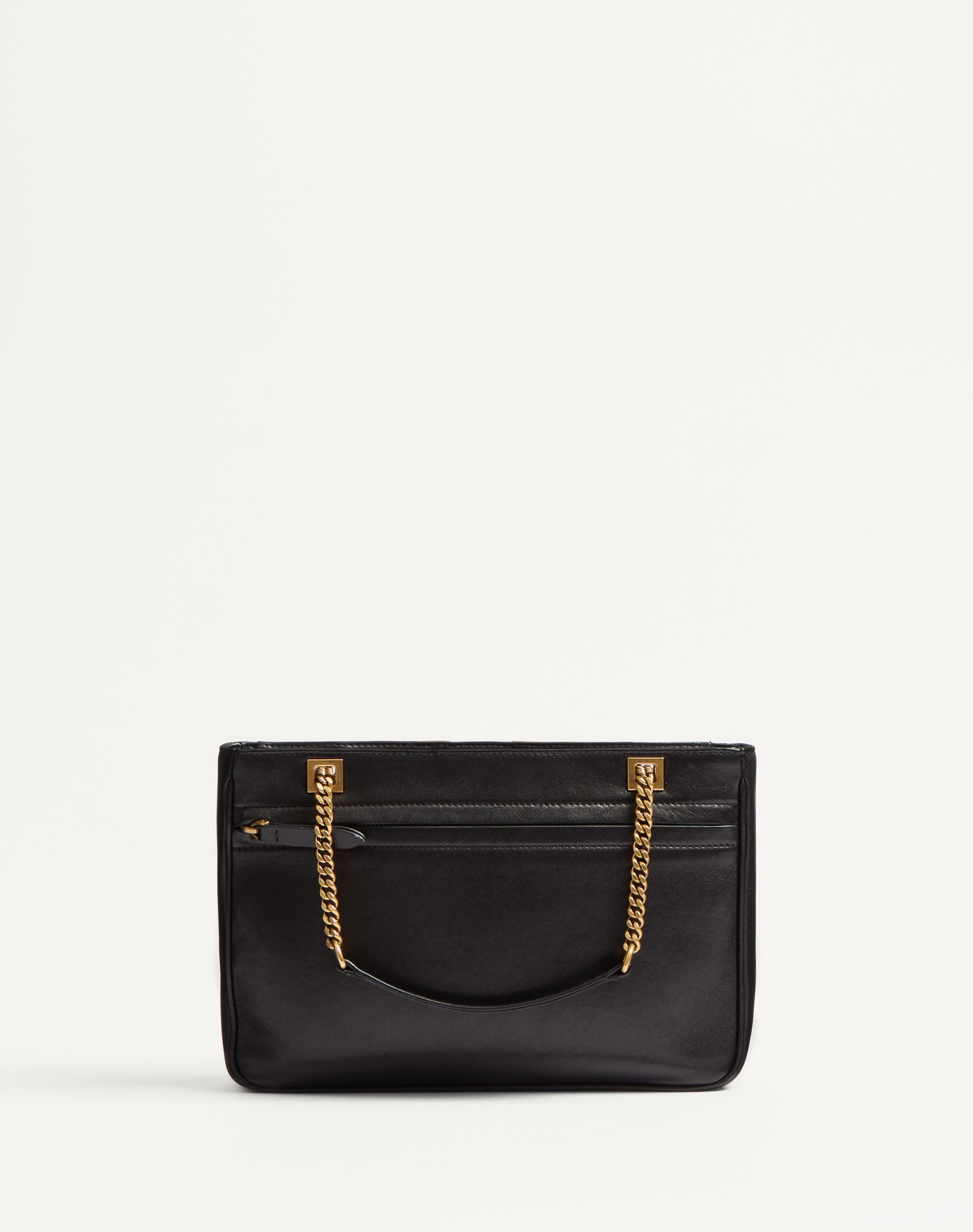 VALENTINO GARAVANI VIVA SUPERSTAR SMALL NAPPA LEATHER SHOPPING BAG - 4