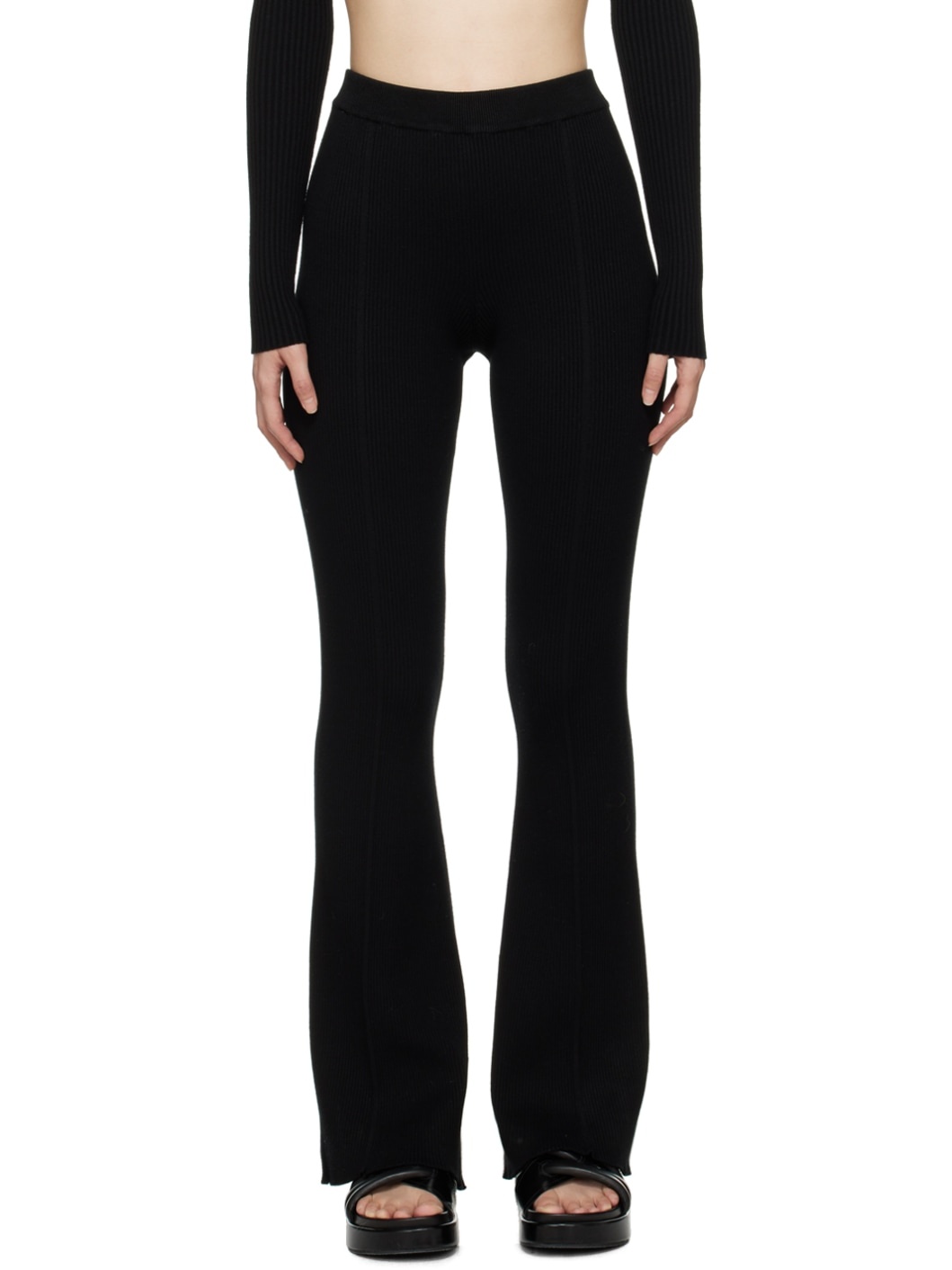 Black Zero001 Lounge Pants - 1